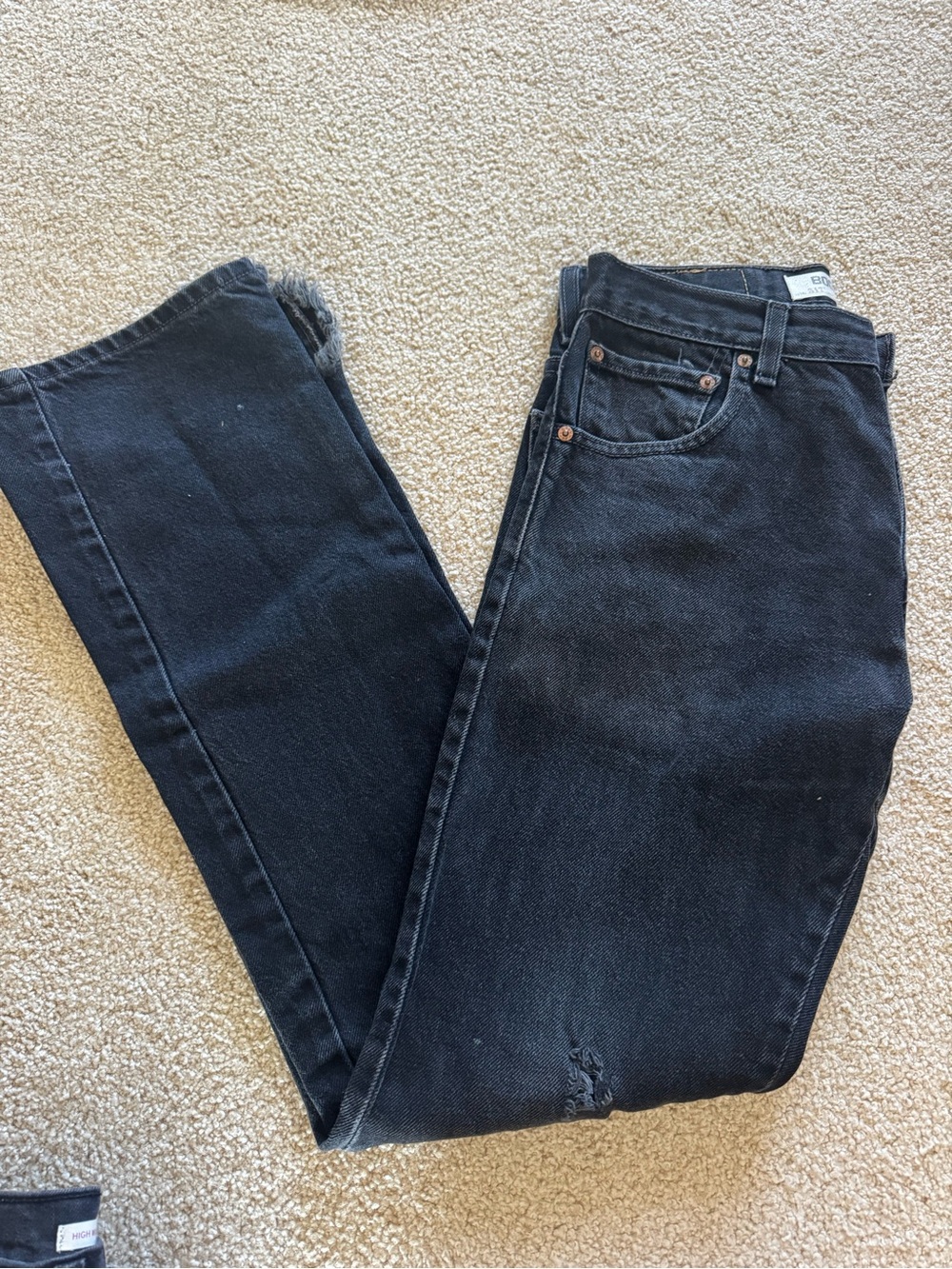 Levi's Black Bootcut Women's Jeans